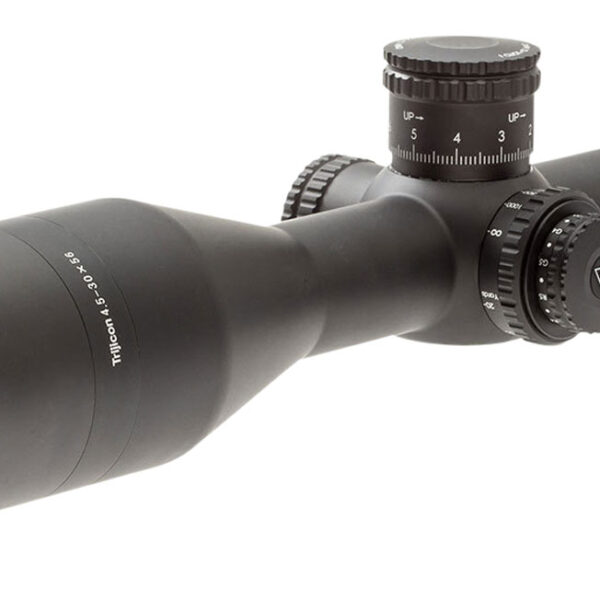 Trijicon 3000013 Tenmile Matte Black 4.5-30x56mm 34mm Tube LED Illuminated Red/Green MRAD Precision Tree Reticle
