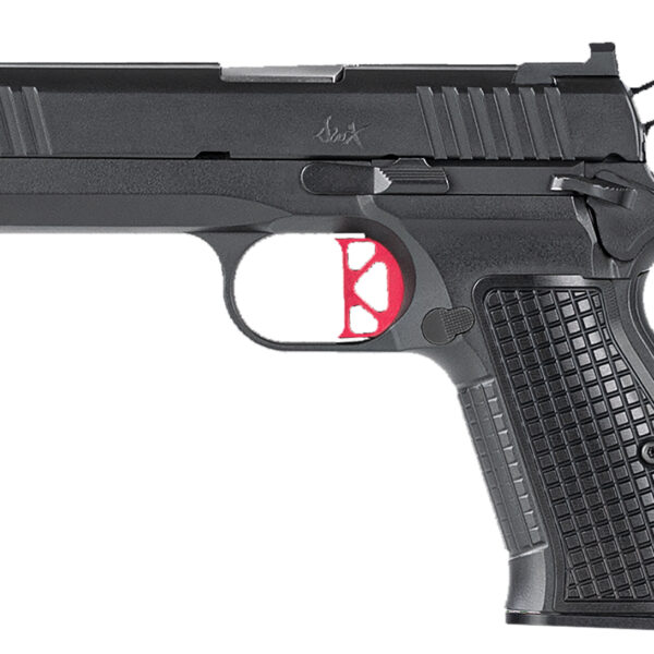 Dan Wesson 92102 DWX Compact Compact Frame 9mm Luger 15+1 4″ Match Grade Barrel, Black Serrated Steel Slide, Steel Frame w/Beavertail, Aluminum Grip, Ambidextrous