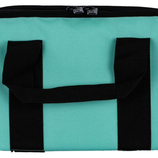 US PeaceKeeper P21122 Attache Case Robbin’s Egg Blue 600D Polyester Holds Handgun