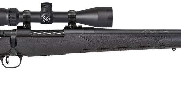 Mossberg 28123 Patriot 300 Win Mag 3+1 24″ Black Black Right Hand