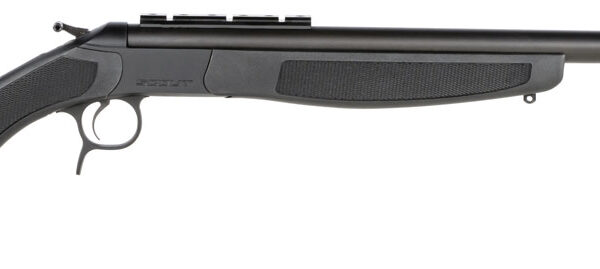 CVA CR4830 Scout Full Size 450 Bushmaster 1rd 25″ Matte Blued Single Shot Barrel, Matte Blued Steel Receiver w/DuraSight Rail, Black Fixed Synthetic Stock, Ambidextrous