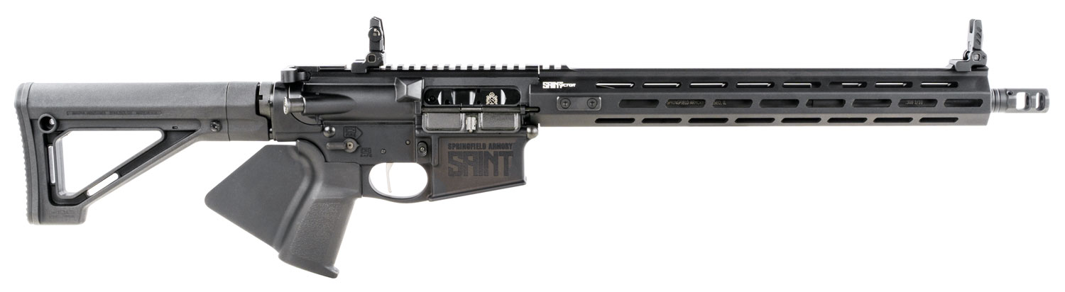 Springfield Armory STV916308BCA Saint Victor *CA Compliant 308 Win 16" 10+1 Black Hard Coat Anodized Bravo Company 6-Position Stock