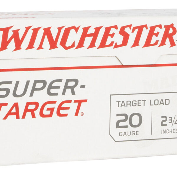 Winchester Ammo TRGT208VP Super-Target  20Gauge 2.75″ 7/8oz 8Shot 100 Box/2 Case *Value Pack