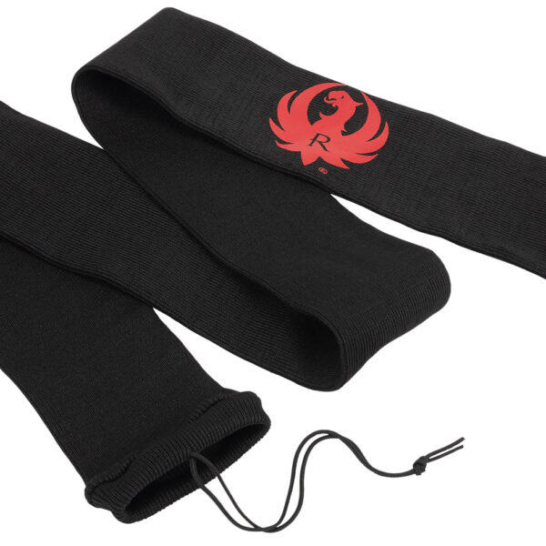 Ruger 13401 Gun Sock 52″ Rifle Or Shotgun, Black Knit With Ruger Logo
