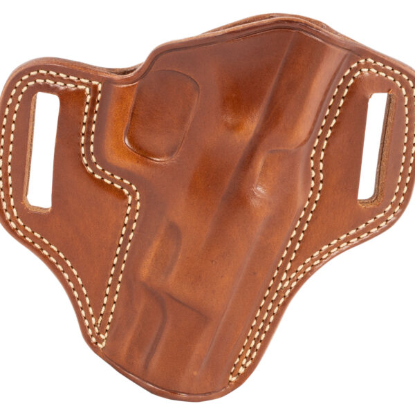 Galco CM222 Combat Master OWB Tan Leather Belt Slide Fits CZ 75B Right Hand