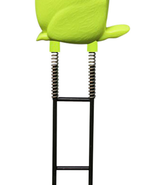 Birchwood Casey 48030 Ground Strike Prairie Chuck Pistol/Rifle Rubber/Metal Yellow Green Prairie Dog Illustration Impact Enhancement Motion