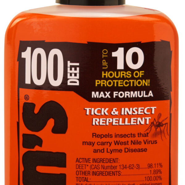 Ben’s 00067080 100  Odorless Scent 3.40oz Spray Repels Ticks & Biting Insects Effective Up to 10 hrs