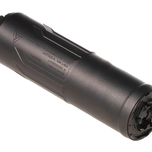 CGS SUPPRESSORS CGSHELIOS556DT Helios DT 5.56x45mm NATO 6.37″ Black Anodized 1.75″