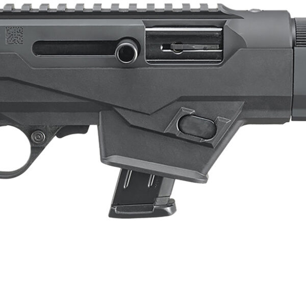 Ruger 29101 PC Charger  9mm Luger 10+1 6.50″ Threaded Barrel, Black Hard Coat Anodized  Finish, Glass-Filled Polymer Chassis, Takedown Stock, 7075-T6 Aluminum Picatinny Rail, Optics Ready