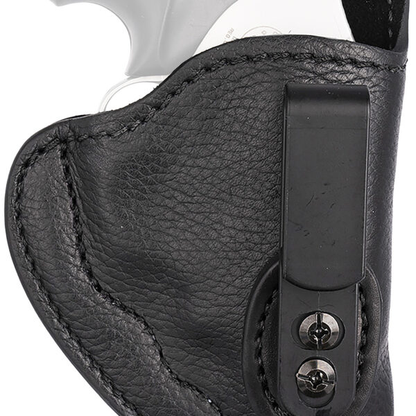 1791 Gunleather UCH2NSBR Ultra Custom  IWB Size 02 Night Sky Black Leather Belt Clip Fits S&W J Frame/Ruger LCR Right Hand