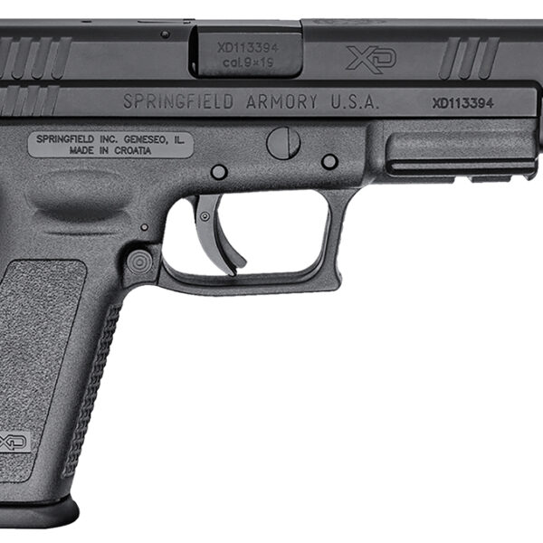 Springfield Armory XD9401 XD Tactical *CA Compliant 9mm Luger 10+1, 5″ Black Melonite Steel Barrel, Black Melonite Long/Serrated Steel Slide, Black Polymer Frame w/Picatinny Rail