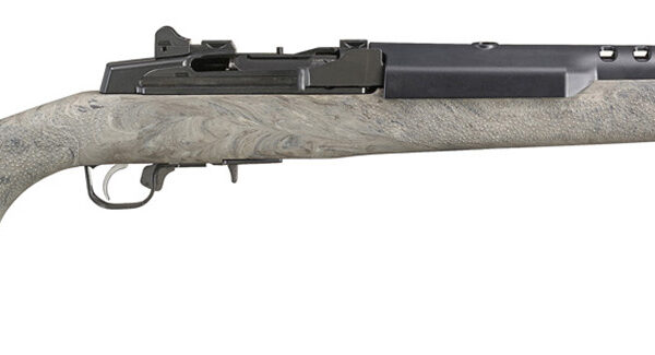 Ruger 5877 Mini-14 Tactical 5.56x45mm NATO 5+1 18.50″ Barrel, Blued Alloy Steel, Exclusive Hogue Ghillie Green Stock, Optics Ready