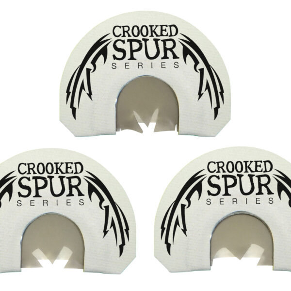 Foxpro CSGSCOMBO Crooked Spur Ghost Spur Combo Diaphragm Call, Attracts Turkey,  Triple Prophylactic Reeds
