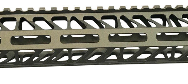 TIMBER CREEK OUTDOOR INC ME15HGFDE Enforcer Handguard AR-15 Flat Dark Earth Cerakote M-LOK Aluminum  15″