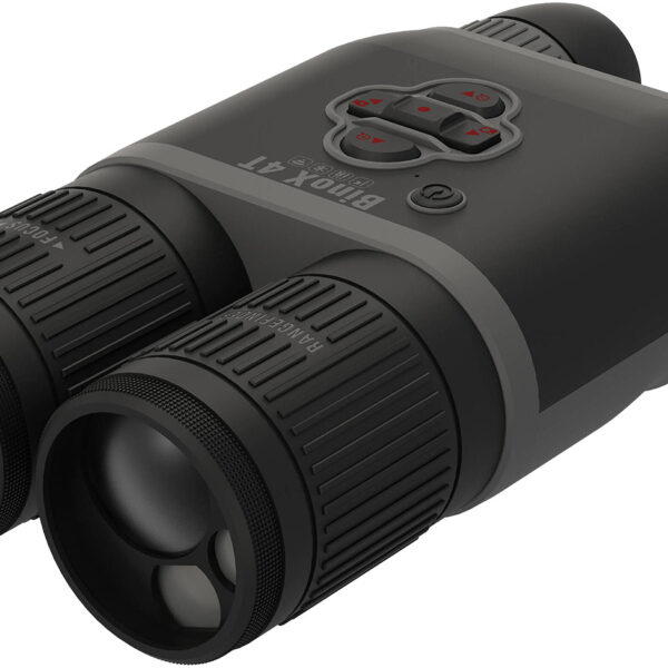 ATN TIBNBX4641L BinoX 4T Thermal Binocular Black 1-10x 19mm 4th Generation 640×480, 60Hz Resolution Features Rangefinder