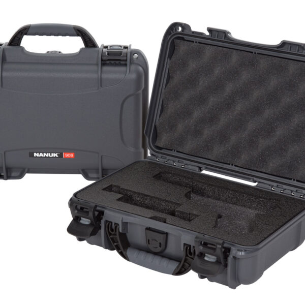Nanuk 909GLOCK7 909  Graphite Resin Compatible w/Glock