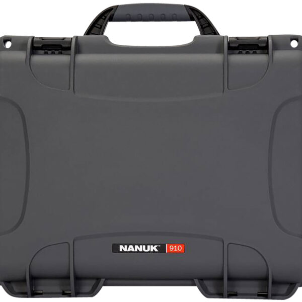Nanuk 910GLOCK7 910 Glock Compatible 2 Up Pistol Case Graphite Resin w/ Closed-Cell Foam Padding 13.20″ L x 9.20″ W x 4.10″ H Interior Dimensions