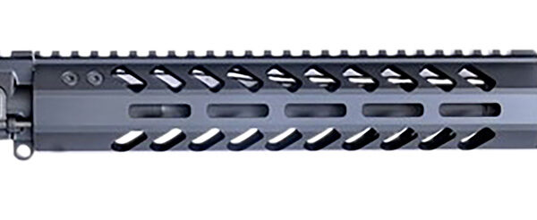 HM Defense 16MBUP556 MonoBloc Upper  223 Rem, 5.56x45mm NATO 16″ Black Cerakote Barrel, 7075-T6 Aluminum Black Anodized Receiver, 15″ M-LOK Free-Float Handguard for AR-15