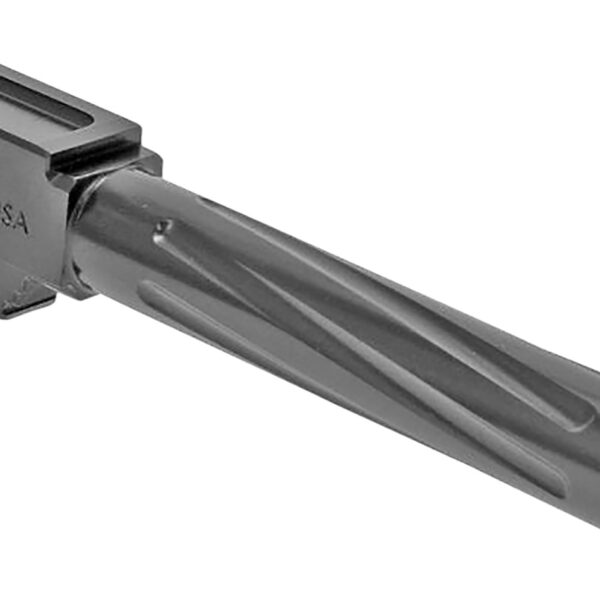 Rival Arms RA20G103D Precision Match Grade 9mm Luger Compatible w/Glock 17 Gen5, 4.49″ Fluted PVD Stainless Steel