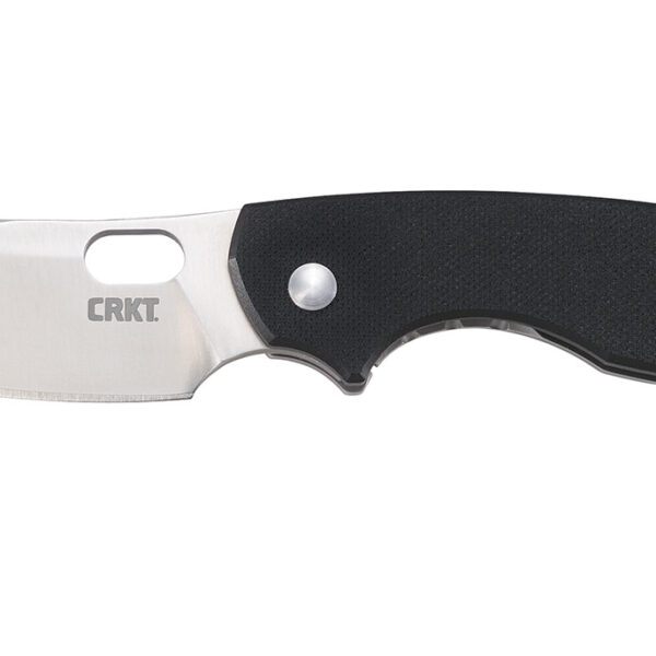 CRKT 5317 Pilar III 2.97″ Folding Spear Point Plain Satin 8Cr13MoV SS Blade/ G10 Black/SS Handle Includes Pocket Clip