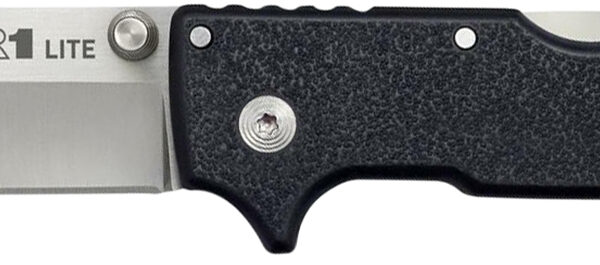 Cold Steel CS62K1 SR1 Lite 4″ Folding Clip Point Plain 8Cr13MoV SS Blade/Black Griv-Ex Handle Includes Pocket Clip