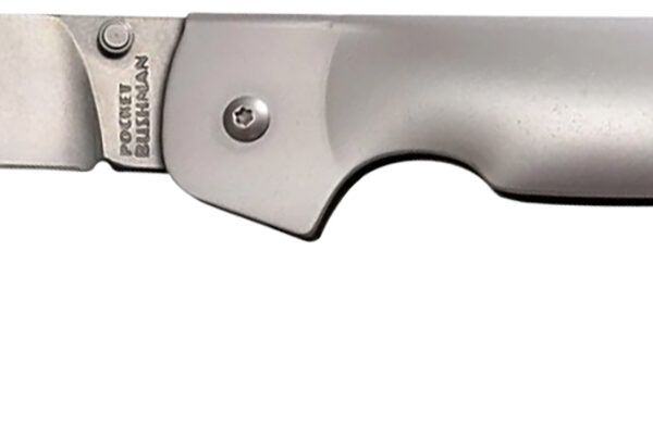 Cold Steel CS95FB Bushman Pocket 4.50″ Folding Clip Point Plain Stone Washed 4116 Stainless Steel Blade/Stone Washed 420 Stainless Steel Handle Includes Pocket Clip