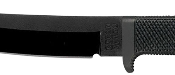 Cold Steel CS49LRT Recon  7″ Fixed Tanto Plain Black Tuff-Ex Finish SK-5 Steel Blade/Black Kray-Ex Handle Includes Sheath