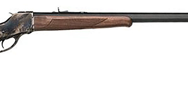 Taylors & Company 210156 1885 High Wall 38-55 Win 1rd 30″ Blued Barrel, Color Case Hardened Steel Receiver, Walnut/ Fixed Pistol Grip Stock, Right Hand