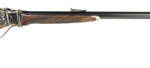 Taylors & Company 210139 Pedersoli 1874 Billy’s Sharps 45-70 Gov 1rd 32″ Blued Single Shot Octagon Barrel, Blued Steel Drilled & Tapped Receiver, Checkered Walnut Fixed Stock