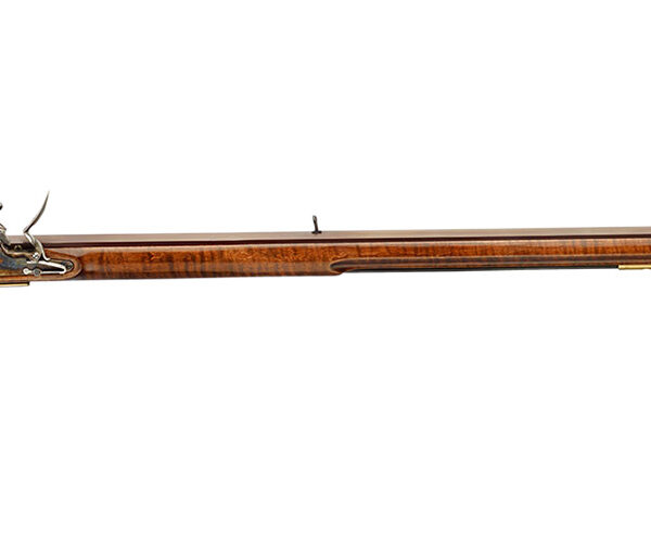 Taylors & Company 210012 Frontier Pedersoli 50 Cal Flintlock 39″ Browned Octagon Barrel, Fixed Maple Stock