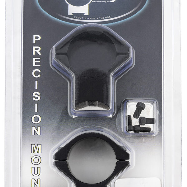 Talley 940412 Scope Mount/Ring Combo  Black Anodized Aluminum 1″ Tube Browning T-Bolt Medium Rings 0 MOA