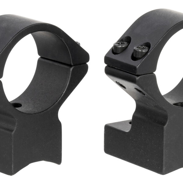 Talley 95X702 Scope Mount/Ring Combo  Black Aluminum 1″ Tube Winchester Model 70 High Rings 0 MOA