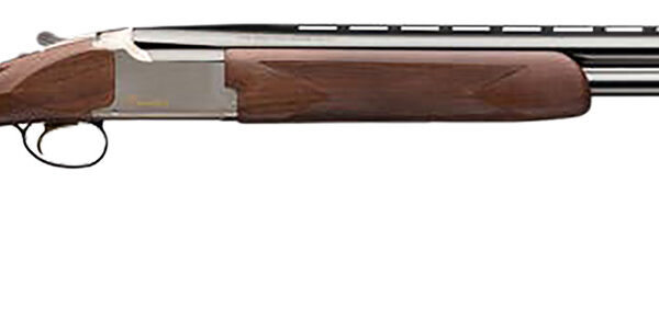 Browning 018259305 Citori Hunter 12 Gauge 26″ Barrel 3″ 2rd, Blued Barrels, Silver Nitride Finished Receiver With Gold Enhancement, Grade II Satin American Walnut Stock