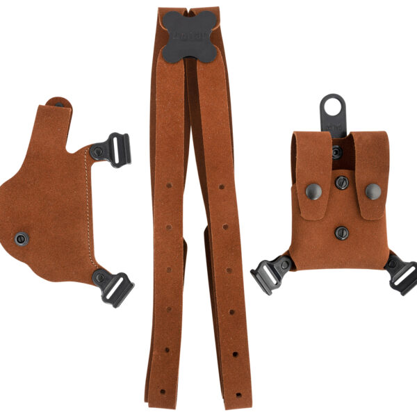Galco CL2652 Classic Lite 2.0 Shoulder System Size Fits Chest Up To 56″ Natural Leather Shoulder Fits S&W M&P Shield Fits S&W M&P Shield Plus Fits S&W M&P Shield 2.0 Right Hand