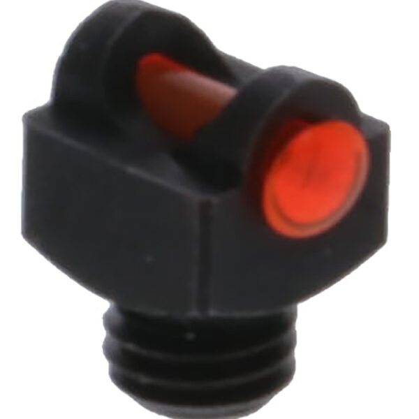 TruGlo TGTG954AR StarBrite Deluxe Bead  Black | Red Fiber Optic Front Sight 6-48″ Threads