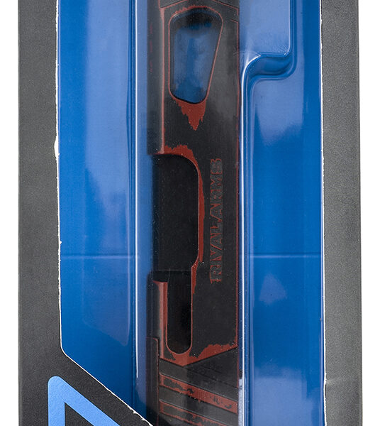 Rival Arms RA-RA12G206A Faction Series Slide A1 with Docter Cut Cerakote Ready Red 17-4 Stainless Steel for Glock 19 Gen4