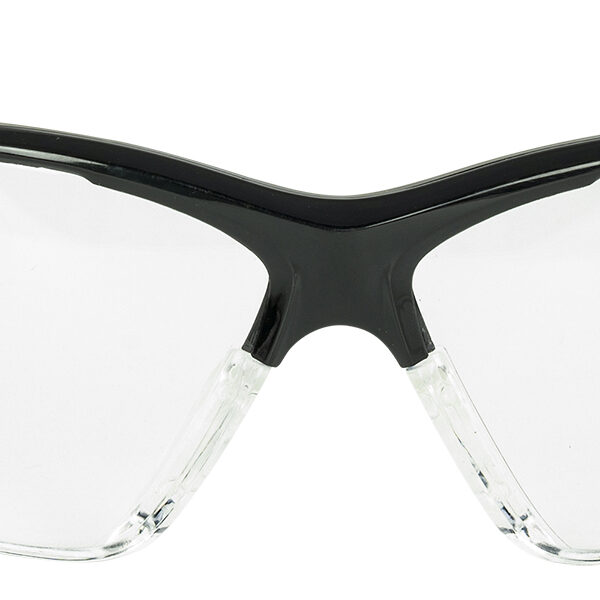 Walker’s GWPIKNOF1CLR Ballistic Eyewear IKON Tanker Adult Clear Lens Matte Black Frame