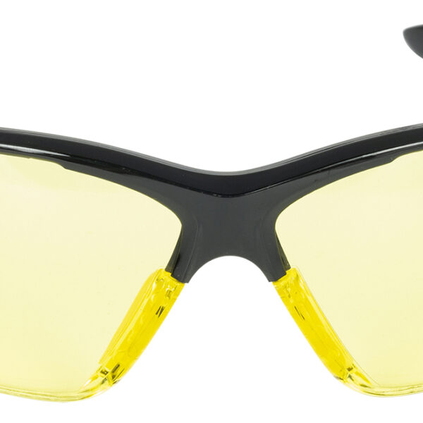 Walker’s GWPIKNOF1AMB Ballistic Eyewear IKON Tanker Adult Amber Lens Matte Black Frame