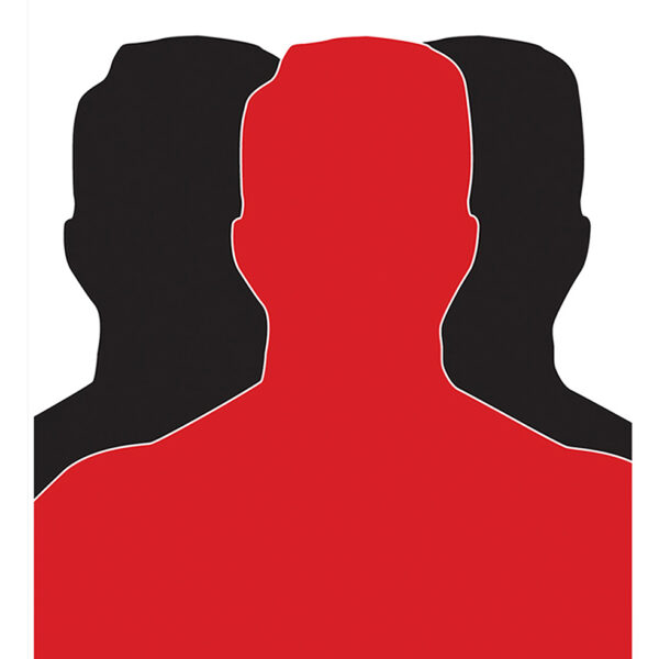 Birchwood Casey 37042 EZE-Scorer  Silhouette Paper Target 23″ x 35″ 100 Per Pkg