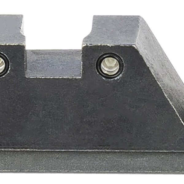 AmeriGlo GL813 Optic Compatible Sight Set for Glock  XL Tall Green Tritium Black Outline Front Sight-Green Tritium Black Outline Rear Sight