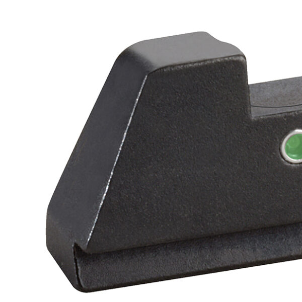 AmeriGlo GL391 Optic Compatible Sight Set for Glock  XL Tall Green Tritium LumiGreen Outline Front Sight-Green Tritium  Rear Sight