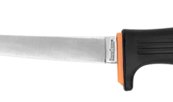 Kershaw 1257X Clearwater  7″ Fixed Fillet Plain Satin 420J2 SS Blade Black Co-polymer Handle Includes Sheath