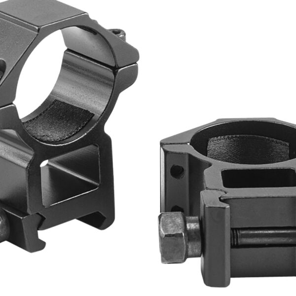 Riton Optics X1H Scope Rings Matte Black 1″ High