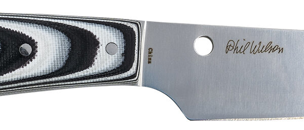 Spyderco FB46GP Bow River  4.36″ Fixed Drop Point Plain 8Cr13MoV SS Blade Layered Black & Gray G10 Handle Includes Sheath