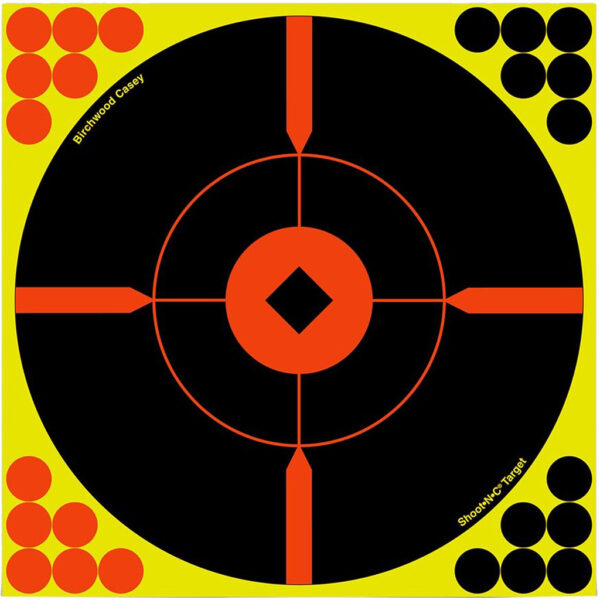 Birchwood Casey Shoot-N-C Target Crosshair Bullseye 12 in. 5 pk.