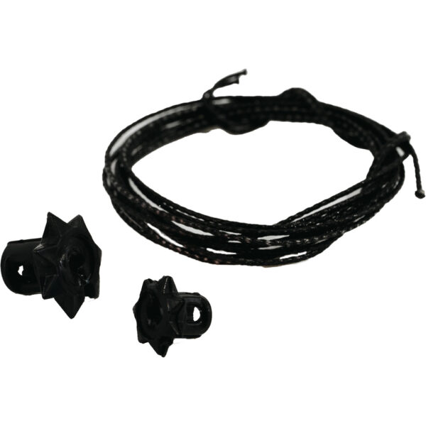 Bowmar Recurve Nose Button Black 2 pc. Small/Large
