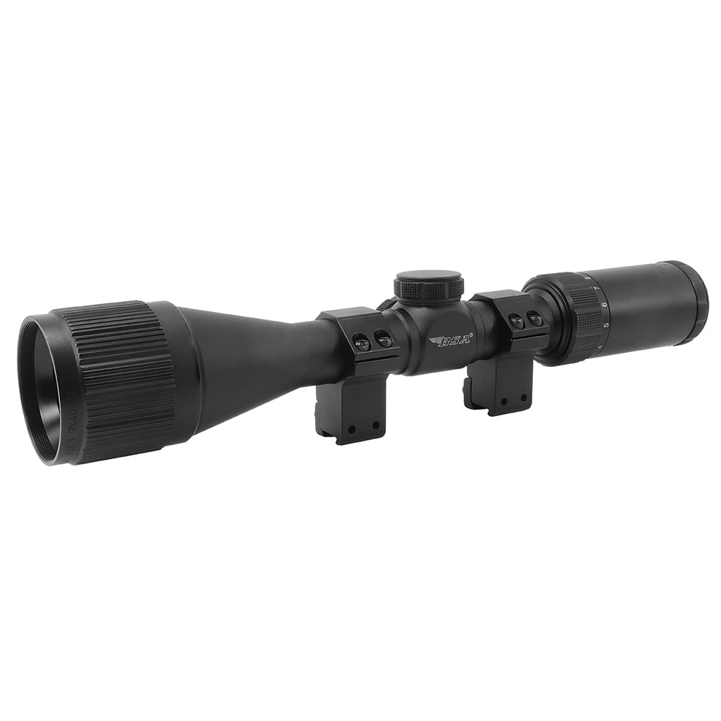 BSA Optics Outlook Air Rifle Scope 4x32mm Mil-Dot w/ Rings - Image 2