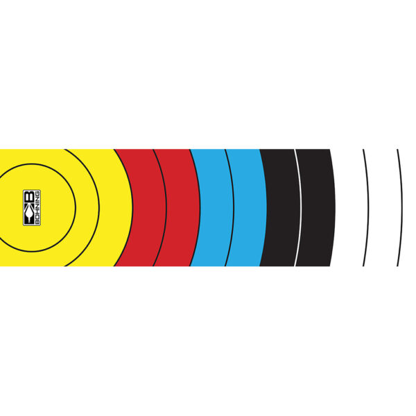 Bohning Arrow Wraps Target Face 4 in. Small 13 pk.