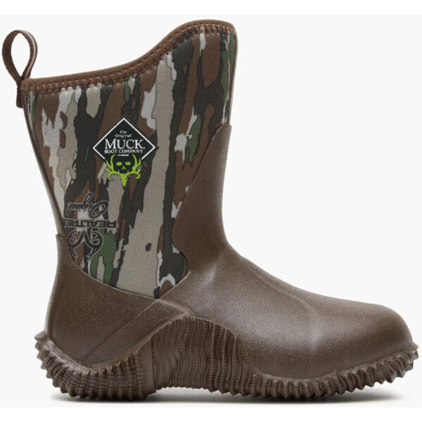 Muck Youth Bone Collector Hale Boot Size 6 Realtree Original