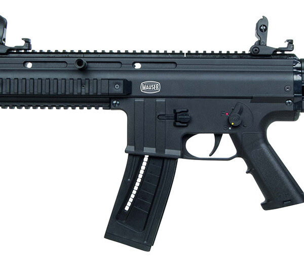 Mauser Rimfire 4150013CA M-15 *CA Compliant 22 LR Caliber with 10+1 Capacity, 16.50″ Barrel, Black Metal Finish & Side Folding Adjustable Cheekrest Black Stock Right Hand (Full Size)
